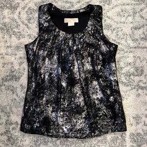 Michael Kors Black/Silver Blouse
